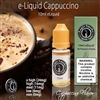 10ml bottle of cappuccino flavored e-liquid from LogicSmoke, available in 5 nicotine levels. Perfect for vapers who love the rich and creamy taste of cappuccino.