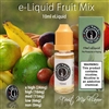 Blended fresh fruit vape juice.