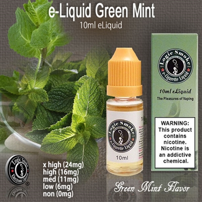 A sweet, minty vape juice.