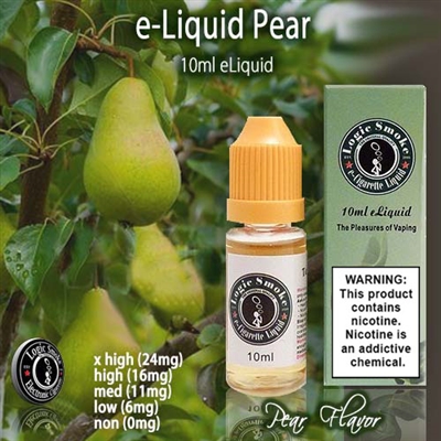 A light refreshing pear vape juice.
