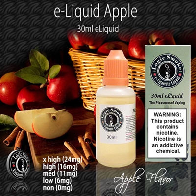 30ml Apple Flavor e Liquid from LogicSmoke