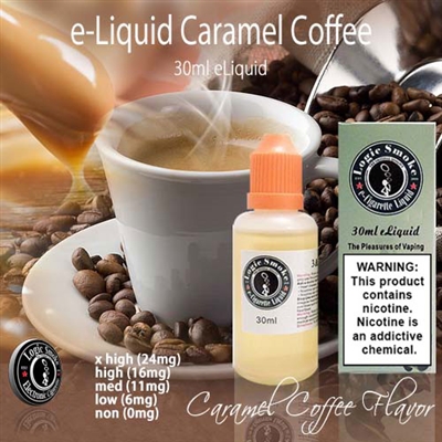 30ml Caramel Coffee Flavor e Liquid from LogicSmoke