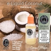 Coconut vape juice in a 30ml bottle