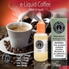 Coffee flavor vape juice in a 30ml bottle