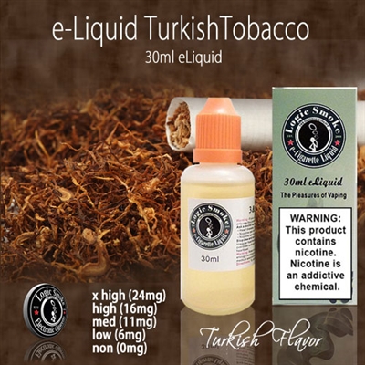 LogicSmoke Turkish Tobacco Vape Liquid - Exotic Flavor Escape