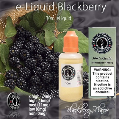 30ml Blackberry Vape Liquid - Tangy, Sweet Flavor