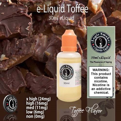 English Toffee Vape Liquid - Irresistible sweet and buttery flavor in every puff