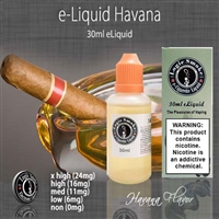 Havana Flavor Vape Liquid - Genuine flavor and aroma for a satisfying vaping experience