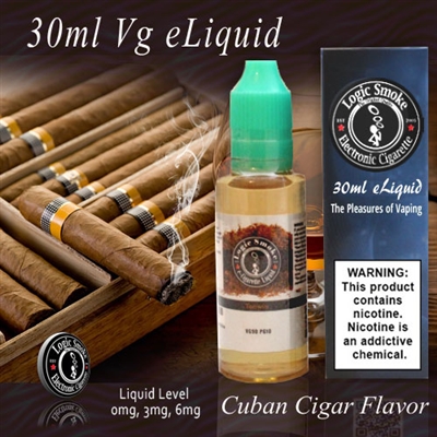 Authentic Cuban Cigar Flavor.