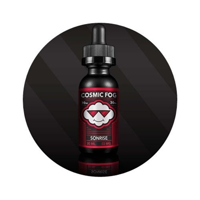 30ml Cosmic Fog Sonrise 70 VG 30 PG