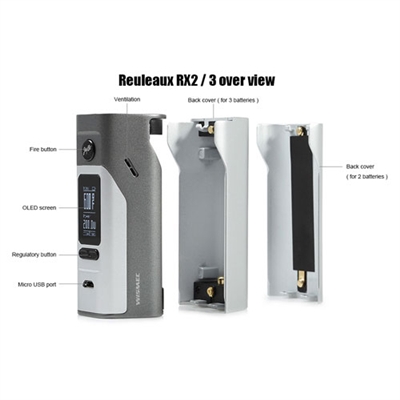 Reuleaux RX2 3 150W 200W TC Box Mod