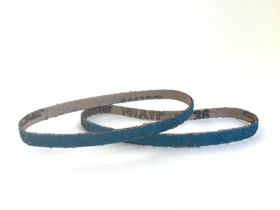 3/8" x 13" Sanding Belts Premium Zirconia 36 grit