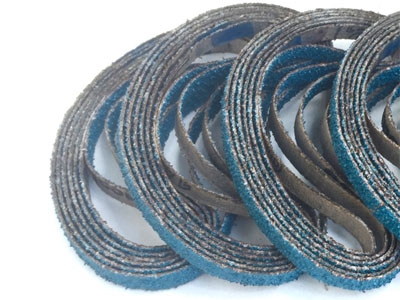 3/8" x 13" Sanding Belts Premium Zirconia 50 grit