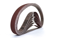 1/2" x 18" Sanding Belts AO Closed Coat 150 grit