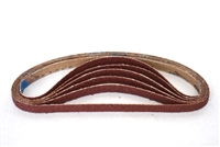 1/2" x 24" Sanding Belts AO Closed Coat 100 grit