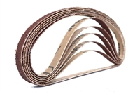 1/2" x 24" Sanding Belts AO Open Coat 100 grit