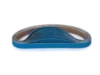 1/2" x 24" Sanding Belts Zirconia 100 grit