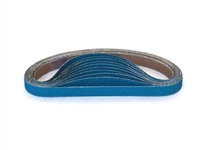 1/2" x 24" Sanding Belts Premium Zirconia 100 grit