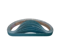 3/4" x 20-1/2" Sanding Belts Premium Zirconia 60 grit