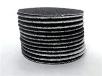 4" x NH Sanding Discs Hook and Loop Heavy Duty Silicon Carbide 36 grit