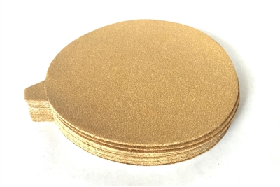 5" x NH Sanding Discs Adhesive Gold Paper 40 grit