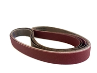 1-1/2" x 60" Sanding Belts AO Closed Coat 120 grit