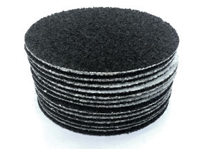 8" x NH Sanding Discs Hook and Loop Heavy Duty Silicon Carbide 36 grit