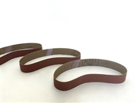 1-1/8" x 21" Sanding Belts AO Closed Coat 120 grit