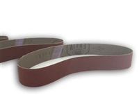 1-1/8" x 21" Sanding Belts AO Closed Coat 180 grit