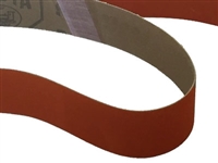 1-1/8" x 21" Sanding Belts Ceramic 24 grit