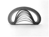 1-1/8" x 21" Sanding Belts Silicon Carbide 150 grit