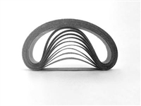 1-1/8" x 21" Sanding Belts Silicon Carbide 180 grit