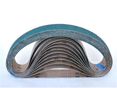 2" x 36" Sanding Belts Zirconia 36 grit