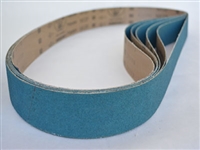2" x 60" Sanding Belts Premium Zirconia 80 grit