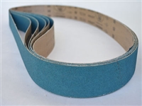 2" x 72" Sanding Belts Zirconia 60 grit