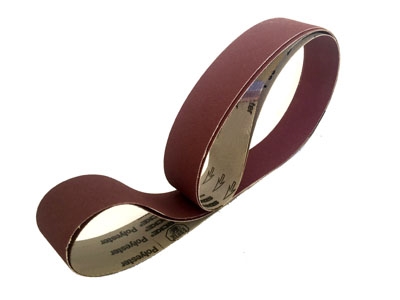 2-1/4" x 80" Sanding Belts AO Closed Coat 100 grit