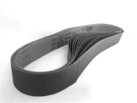 2-1/2" x 60" Sanding Belts Silicon Carbide 50 grit