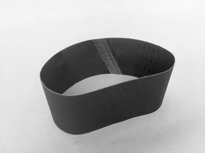3" x 18" Sanding Belts Silicon Carbide 120 grit