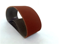 3" x 21" Sanding Belts Ceramic 60 grit