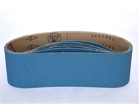 3" x 23-3/4" Sanding Belts Premium Zirconia 100 grit