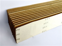 2-3/4" x 16-1/2" Velcro Grip Fileboard Sheets 100D grit