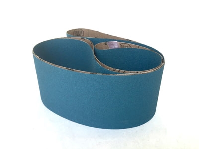 4" x 90" Sanding Belts Premium Zirconia 24 grit