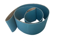 4" x 106" Sanding Belts Premium Zirconia 60 grit