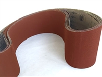 6" x 80" Sanding Belts Ceramic 80 grit