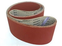 6" x 89" Sanding Belts Ceramic 80 grit