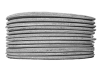 5" x NH Sanding Discs Hook and Loop Film 320 grit