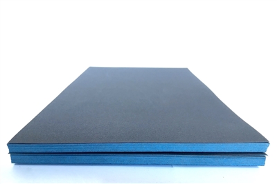 9" x 11" Paper Sheets Silicon Carbide C Wt Waterproof 120 grit