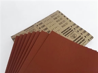 9" x 11" Paper Sheets Aluminum Oxide 120 grit