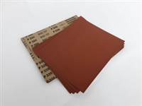 9" x 11" Paper Sheets Aluminum Oxide 320 grit