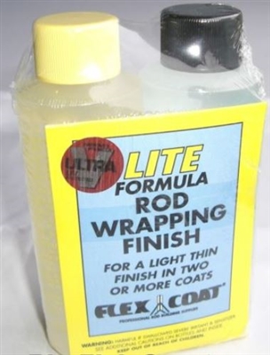 FLEX COAT 8 OZ. LITE FORMULA ROD WRAPPING FINISHING KIT #F8L